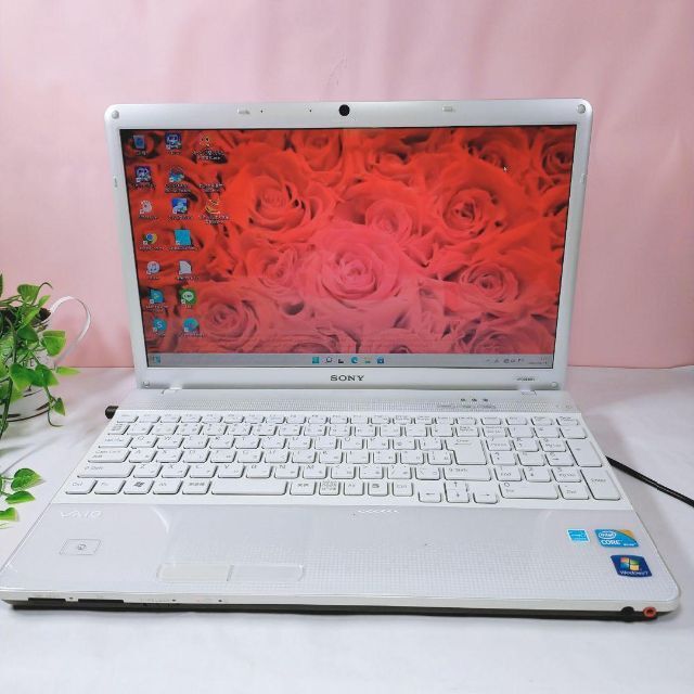 VAIOカメラ付き簡単すぐ使えるノートパソコンWindows11初心者-