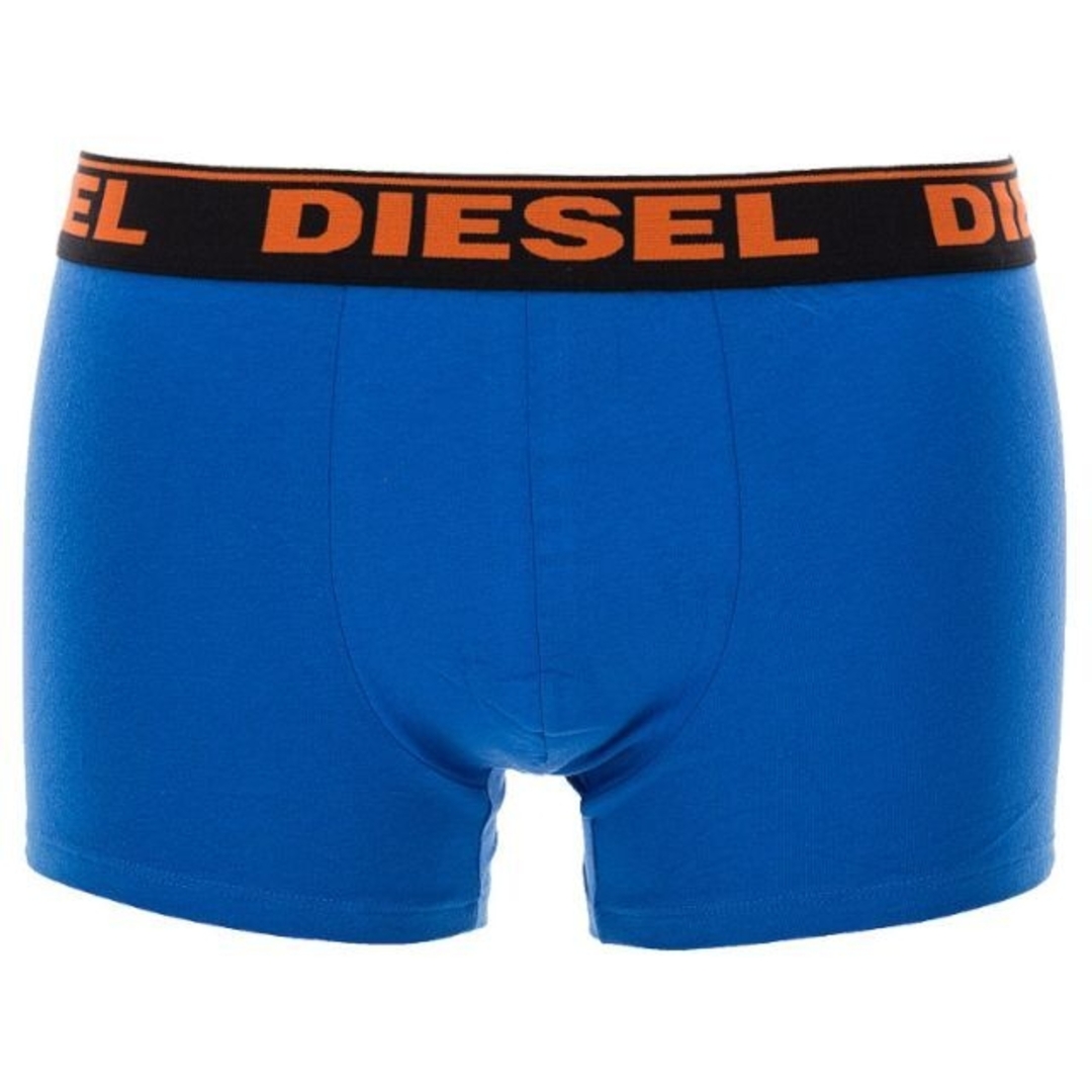 DIESEL(ディーゼル)のSALE! DIESEL コットンストレッチ ボクサーパンツ ブルー メンズのアンダーウェア(ボクサーパンツ)の商品写真