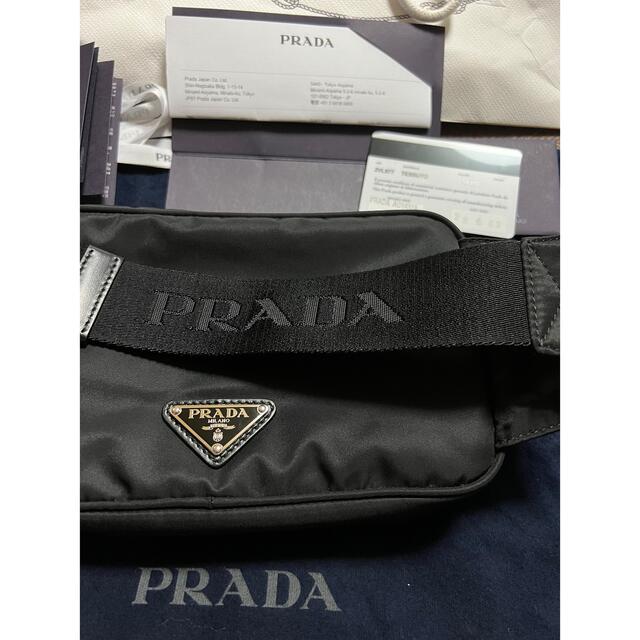 国内正規品 付属品完備 新品未使用 PRADA ボディバッグ ショルダーバッグ