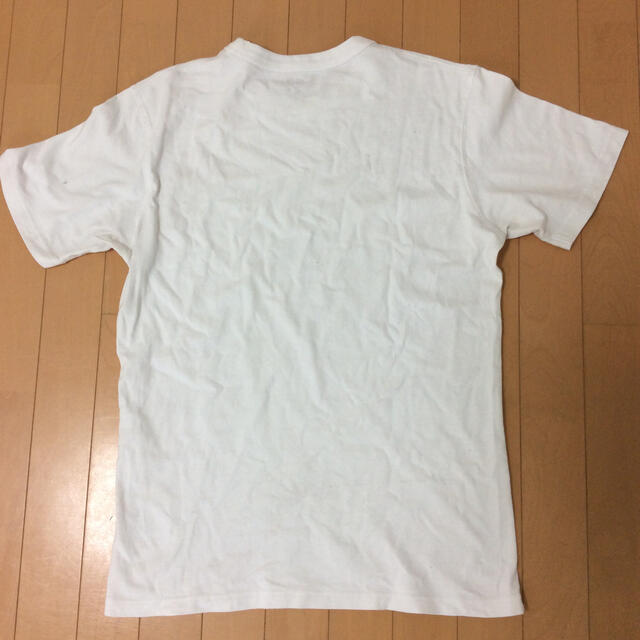 UNIQLO(ユニクロ)のメンズTシャツ ホワイト ユニクロ Lサイズ メンズのトップス(Tシャツ/カットソー(半袖/袖なし))の商品写真