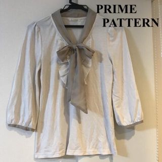 プライムパターン(PRIME PATTERN)のPRIME PATTERN プライムパターン リボン フリル ブラウス トップス(シャツ/ブラウス(長袖/七分))