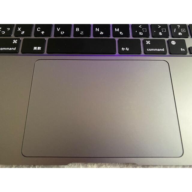 Apple(アップル)の新品同様MacBook Air M1 8GB 256GB 13インチスペースグレ スマホ/家電/カメラのPC/タブレット(ノートPC)の商品写真