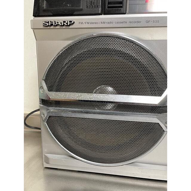SHARP シャープ GF-535 ラジオ ステレオカセット 実動画有 | marodi.com