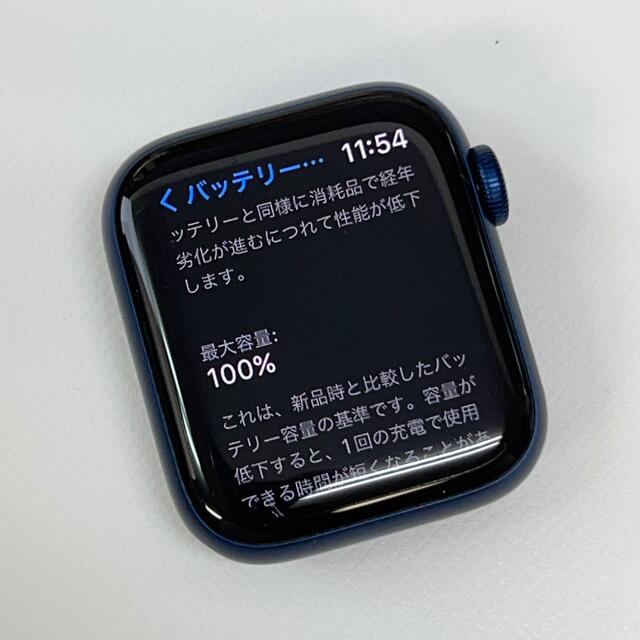 Apple Watch(アップルウォッチ)のW414 Apple Watch Series6 40mm アルミGPSモデル メンズの時計(腕時計(デジタル))の商品写真