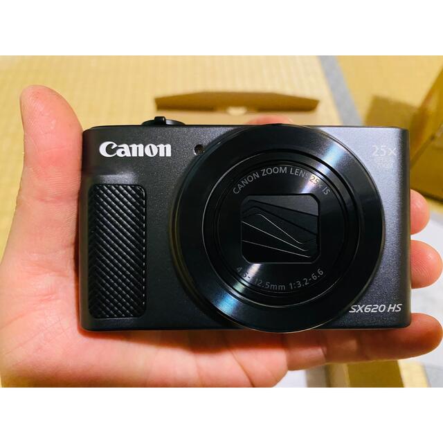 Canon(キヤノン)のCannon PowerShot SX620 HS （ブラック） スマホ/家電/カメラのカメラ(コンパクトデジタルカメラ)の商品写真