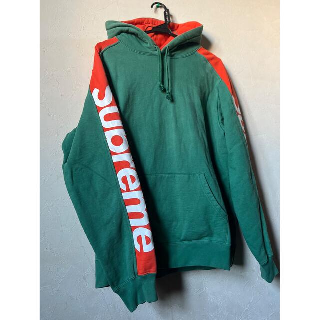 Supreme(シュプリーム)の値下げ！！supreme sideline hooded sweatshirt メンズのトップス(パーカー)の商品写真