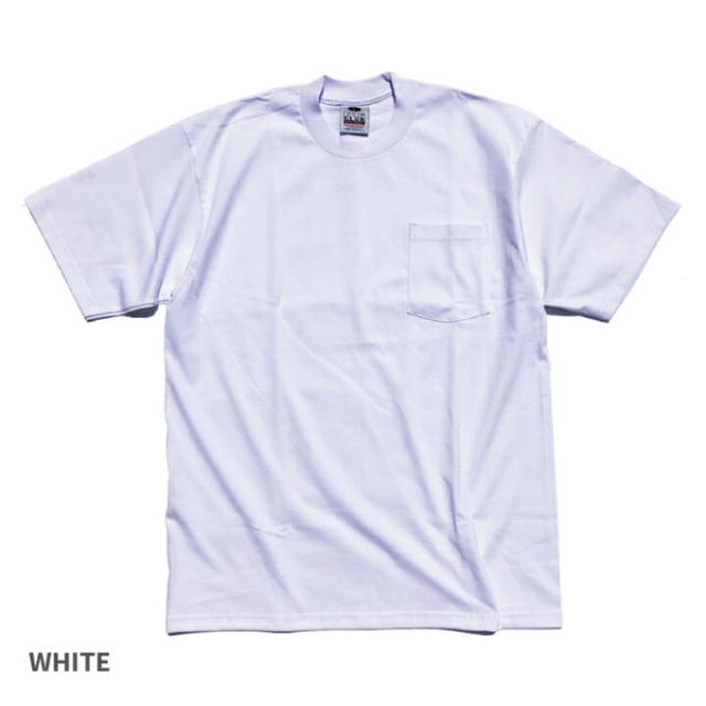 新品　アウトレット品　USA PRO CLUB　ヘビーウェイト　ポケットTシャツ メンズのトップス(Tシャツ/カットソー(半袖/袖なし))の商品写真