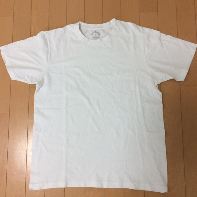 GU(ジーユー)のメンズTシャツ ホワイト メンズのトップス(Tシャツ/カットソー(半袖/袖なし))の商品写真