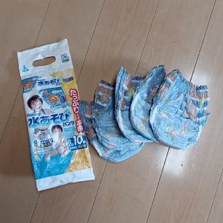 ユニチャーム(Unicharm)の水遊びパンツ5枚　男の子(水着)