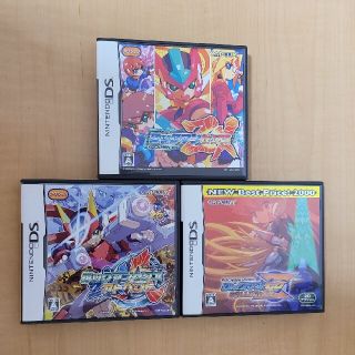 ニンテンドーDS(ニンテンドーDS)のロックマン DS セット販売(携帯用ゲームソフト)