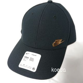 ナイキ(NIKE)のNIKE ナイキ ブラック ゴールド ロゴ ネイマール L91  キャップ(キャップ)