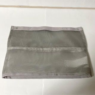 ムジルシリョウヒン(MUJI (無印良品))の無印良品: ナイロンメッシュ自立する小物収納ケース Ｂ５(ポーチ)