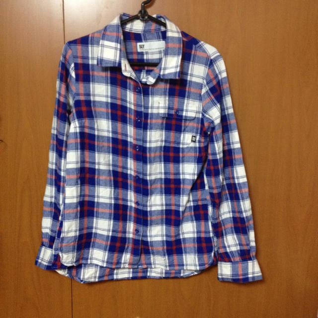 SLY(スライ)のSLY チェックシャツ レディースのトップス(シャツ/ブラウス(長袖/七分))の商品写真