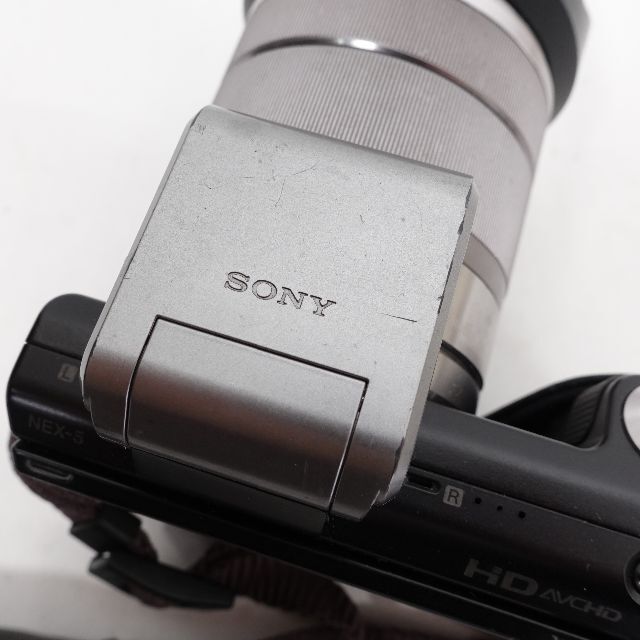 SONY(ソニー)のSONY ソニー　NEX-5　ブラック スマホ/家電/カメラのカメラ(デジタル一眼)の商品写真