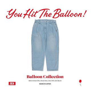 カラー WIND AND SEA Balloon Check Shirt 1rPQW-m79492223727 サイズ