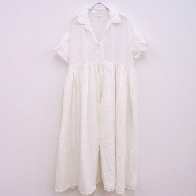 Khadi and Co ギャザー ドレス ワンピース カディ アンド コー