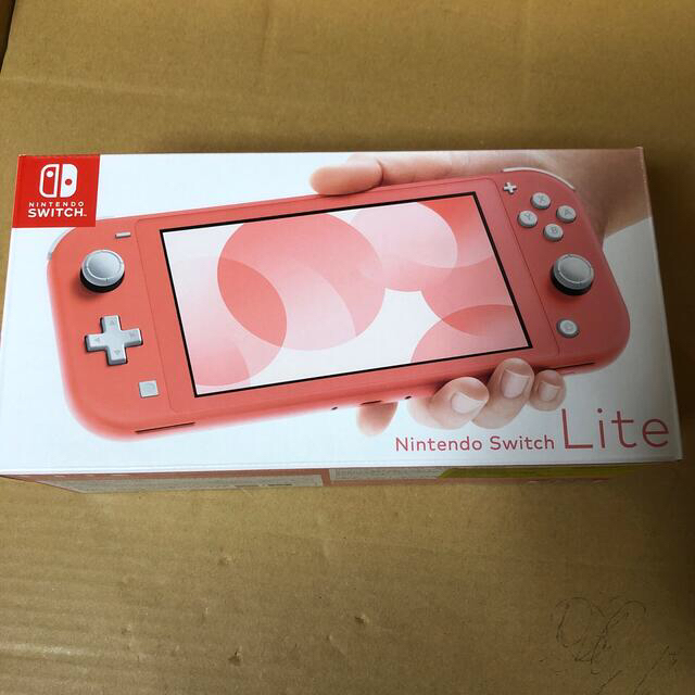 Nintendo switch lite 新品未使用　コーラル