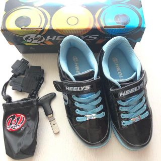 ヒーリーズ(HEELYS)のheelys★ローラーシューズ21cm黒(ローラーシューズ)