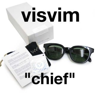 ヴィスヴィム(VISVIM)のvisvim Sunglasses "chief" 新品未使用レア個人保管品(サングラス/メガネ)