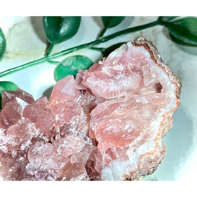 ピンクアメジスト 原石／ジオード31◇ Pink Amethyst Geode