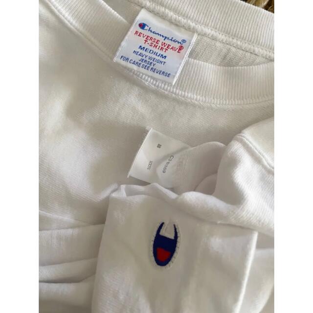 Champion(チャンピオン)のChampion チャンピオン カモフラ柄ワンポイント reverseweave メンズのトップス(Tシャツ/カットソー(半袖/袖なし))の商品写真