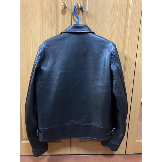 ラグスマックレガー　シングルライダースジャケット メンズのジャケット/アウター(ライダースジャケット)の商品写真