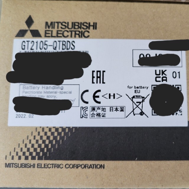 感謝価格 三菱電機 MITSUBISHI 表示器GOT GT2105-QTBDS タッチパネル 6ヶ月保証