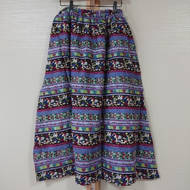 CUBE SUGAR(キューブシュガー)のCUBE SUGAR  花柄スカート キューブシュガー レディースのスカート(ロングスカート)の商品写真
