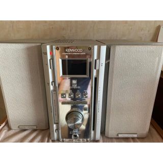 ケンウッド(KENWOOD)のKENWOOD CD&MDプレイヤー(ポータブルプレーヤー)