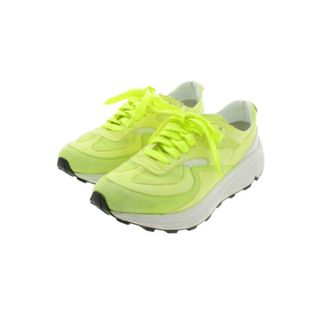 バーニーズニューヨーク(BARNEYS NEW YORK)のBARNEYS NEWYORK スニーカー 40(25cm位) 黄緑 【古着】【中古】(スニーカー)