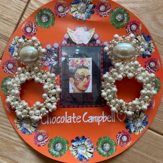 チョコレートキャンベル(Chocolate Campbell)のChocolate Campbell イヤリング(イヤリング)