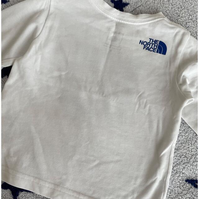 THE NORTH FACE(ザノースフェイス)のノースフェイス長袖T キッズ/ベビー/マタニティのベビー服(~85cm)(Ｔシャツ)の商品写真