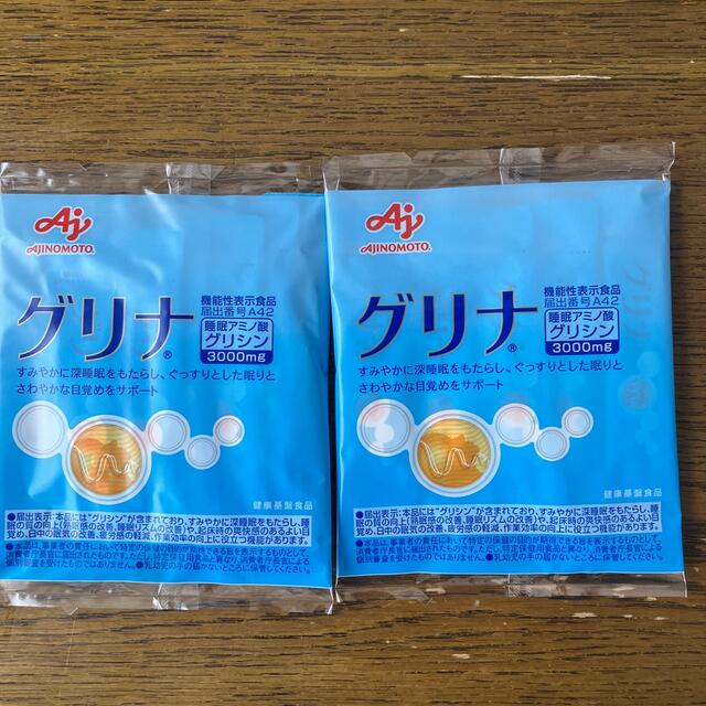 味の素(アジノモト)のねこちゃんさん専用です。グリナ　6本入り2袋 食品/飲料/酒の健康食品(その他)の商品写真