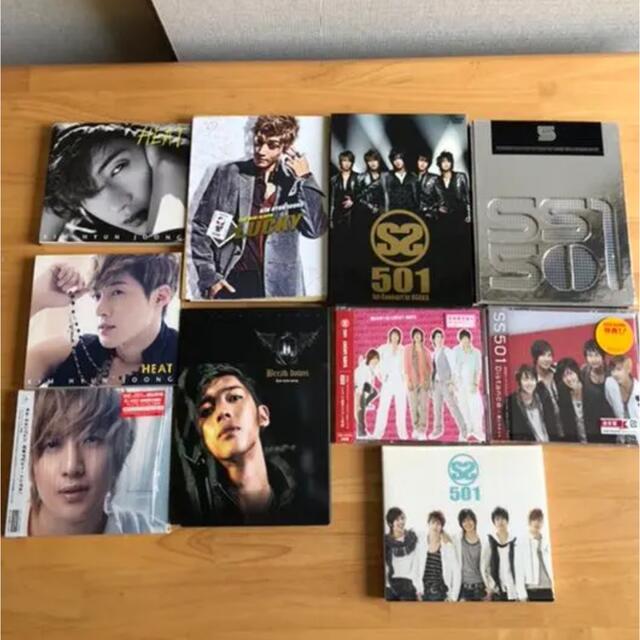 キム・ヒョンジュン＆SS501 CD DVD 写真集 セット エンタメ/ホビーのCD(K-POP/アジア)の商品写真