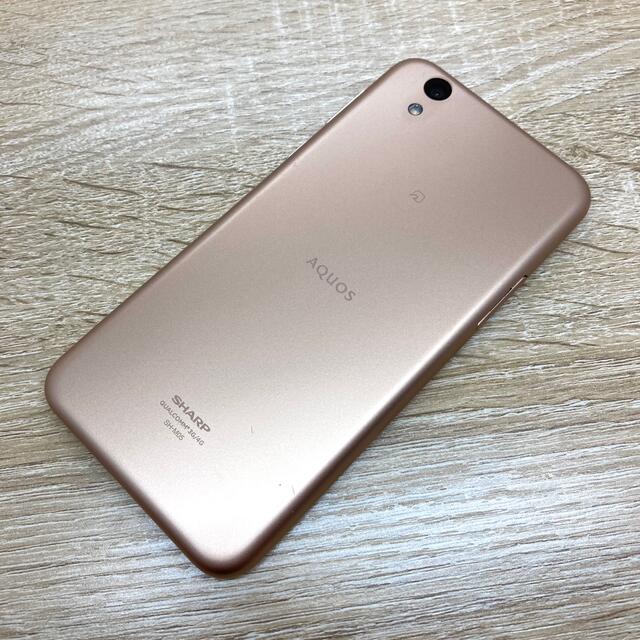 AQUOS sense lite ゴールド SH-M05 SIMフリー画面割れ① 4