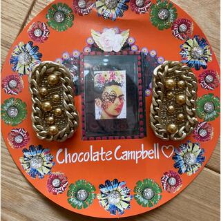 チョコレートキャンベル(Chocolate Campbell)のChocolate Campbell イヤリング(イヤリング)