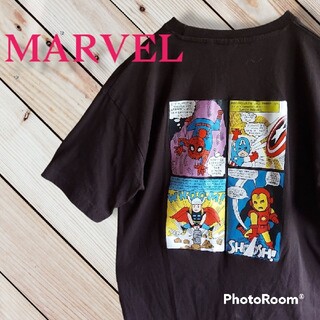 マーベル(MARVEL)のMARVEL スパイダーマン Tシャツ 男女兼用 M(Tシャツ/カットソー(半袖/袖なし))