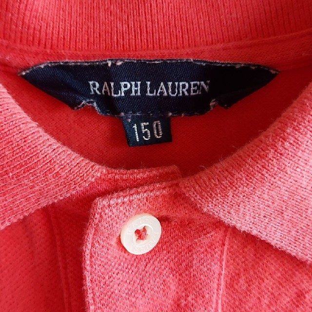 Ralph Lauren(ラルフローレン)のラルフローレン 女の子 ポロシャツ ワンピース 150 キッズ/ベビー/マタニティのキッズ服女の子用(90cm~)(ワンピース)の商品写真