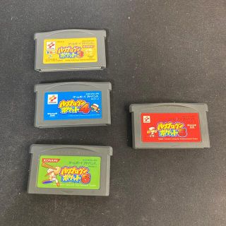 コナミ(KONAMI)のGBA パワプロクンポケット3、4、6とジャンク品のパワプロクンポケット5(携帯用ゲームソフト)