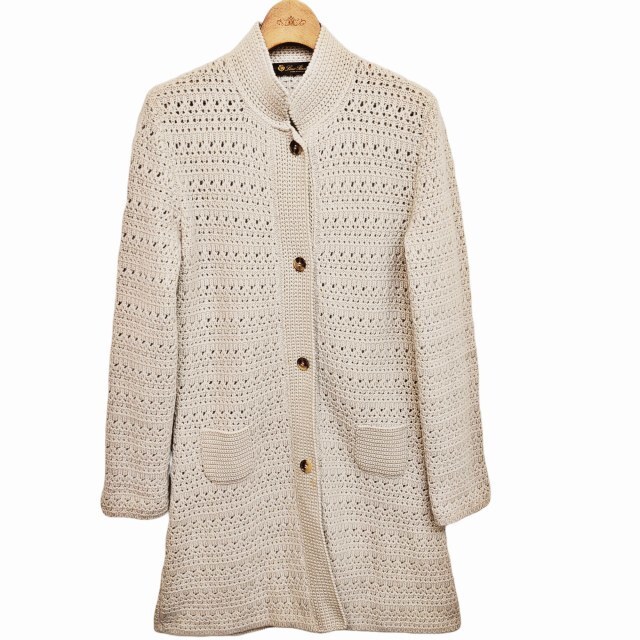 LORO PIANA - ロロピアーナ カシミヤ100% ロングカーディガン ニット