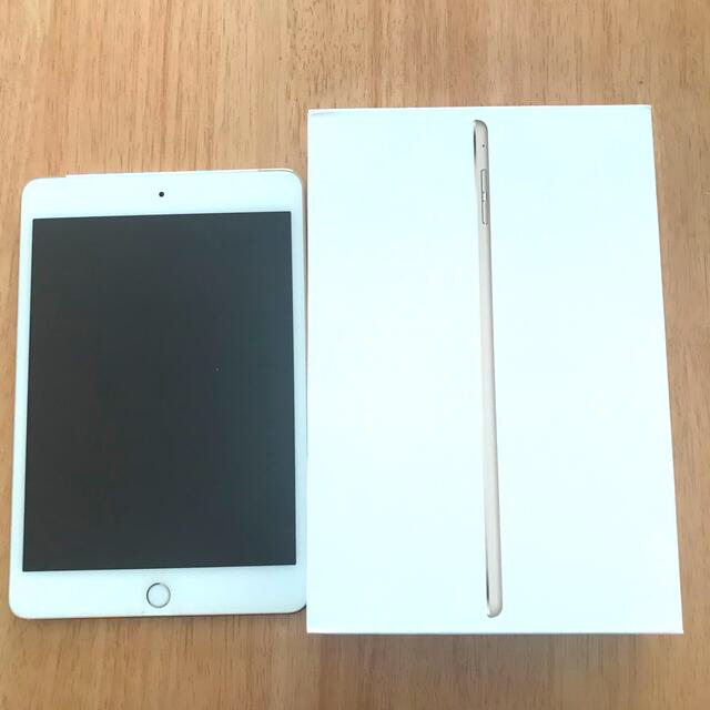 iPadmini4カラーiPad mini4 64GB docomo 箱あり 判定◯