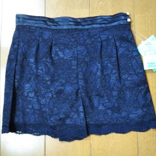 ザラ(ZARA)の未使用　ディアプリンセス　ショートパンツ　ネイビー　38(ショートパンツ)