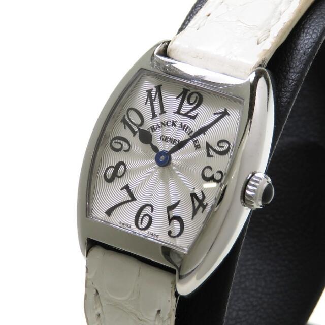 超美品の FRANCK MULLER - フランクミュラー 腕時計  トノーカーベックス インターミディエ 腕時計