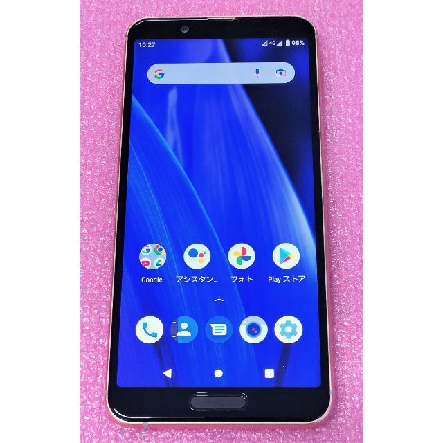 美品 SHARP AQUOS sense3 SH-M12 SIMフリー DSDVSH-M12カラー