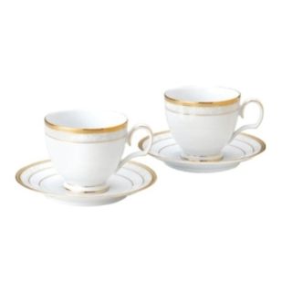 ノリタケ(Noritake)のノリタケ　ハンプシャーゴールド カップ＆ソーサーペア(食器)