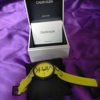 カルバンクライン(Calvin Klein)のCalvin Klein 腕時計 ウォッチ ラバー 美品(腕時計(アナログ))