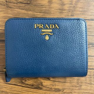 プラダ(PRADA)のプラダ ネイビー 財布(財布)