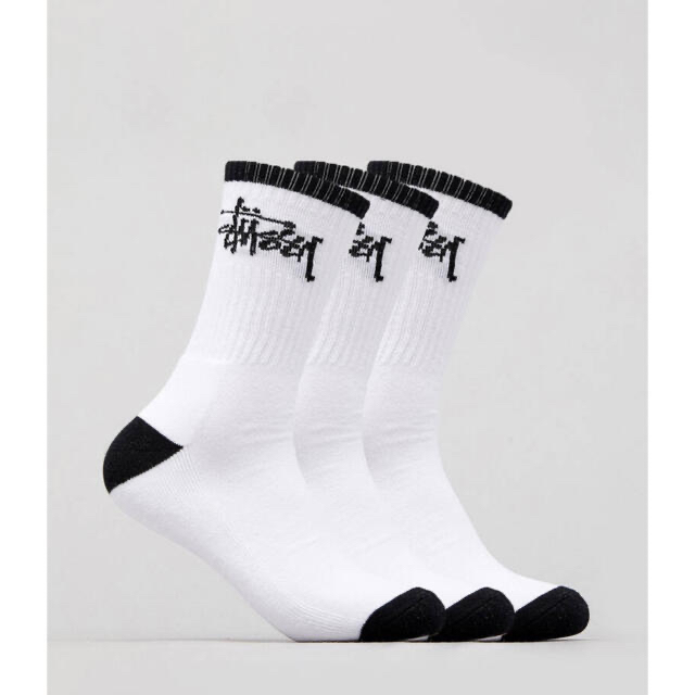 STUSSY(ステューシー)のStussy Graffiti Crew Sock 3 Pack ソックス メンズのレッグウェア(ソックス)の商品写真