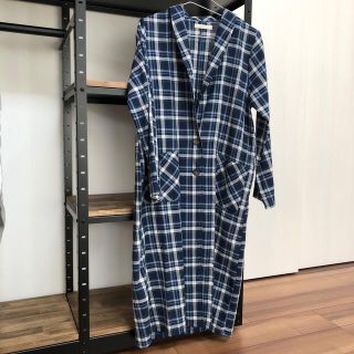 ショコラフィネローブ(chocol raffine robe)の未使用✧︎チェック シャツ ジャケット ロング丈(シャツ/ブラウス(長袖/七分))