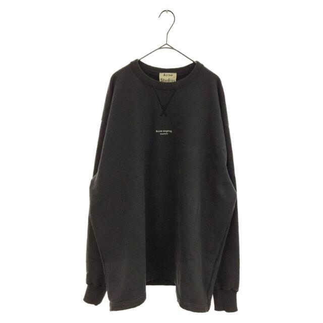 【美品】Acne studios スウェット ブラック フェイスロゴ